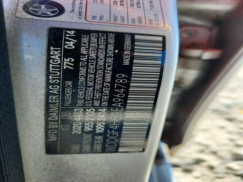 Aukcja sprzedaży 2014 Mercedes-benz C, vin: WDDGF4HB9EA964789, numer aukcji: 53814406