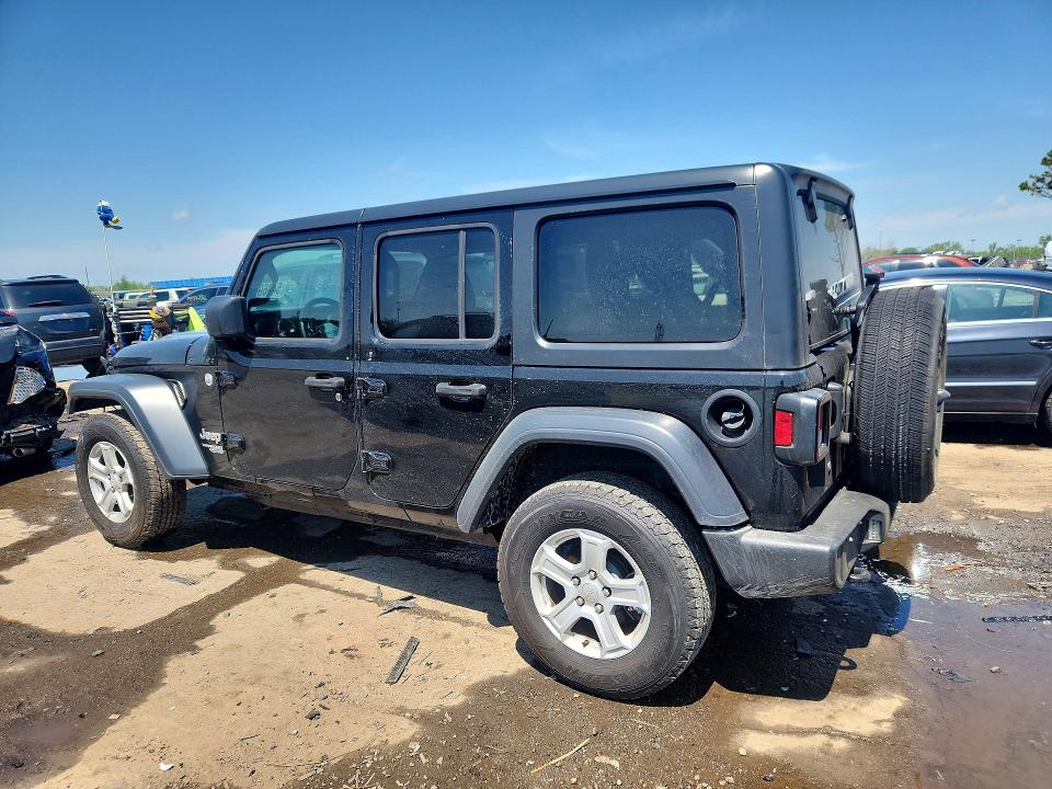 54369036 :رقم المزاد ، 1C4HJXDG0KW510879 vin ، 2019 Jeep Wrangler Unlimited مزاد بيع
