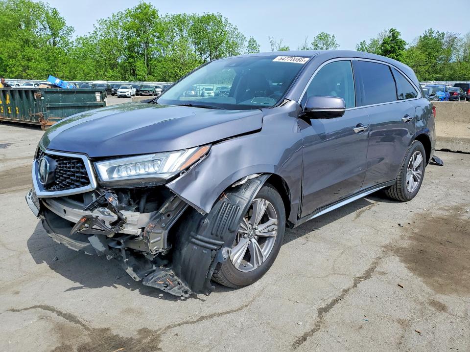 Продаж на аукціоні авто 2019 Acura Mdx, vin: 5J8YD4H33KL037205, номер лоту: 54770066