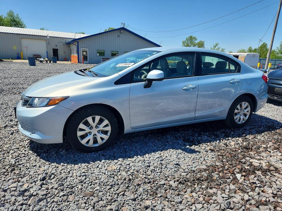 52139606 :رقم المزاد ، 19XFB2F52CE013203 vin ، 2012 Honda Civic مزاد بيع