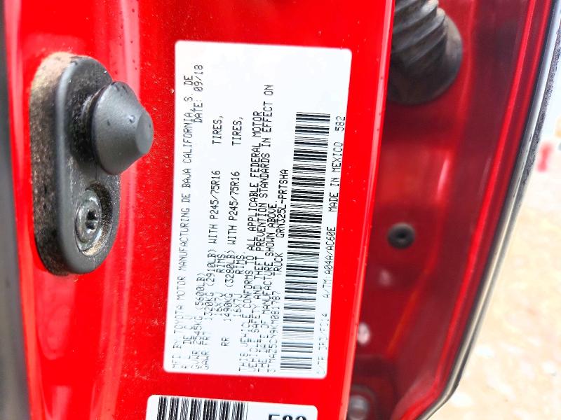 54990926 :رقم المزاد ، 3TMAZ5CN9KM081787 vin ، 2019 Toyota Tacoma مزاد بيع
