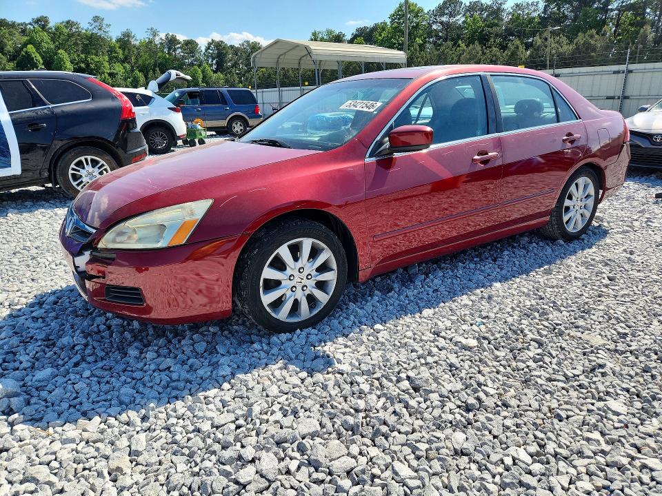53421546 :رقم المزاد ، 1HGCM56847A188619 vin ، 2007 Honda Accord مزاد بيع