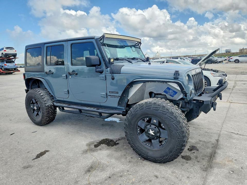 Продажа на аукционе авто 2015 Jeep Wrangler Unlimited, vin: 1C4BJWDG2FL773723, номер лота: 53528036