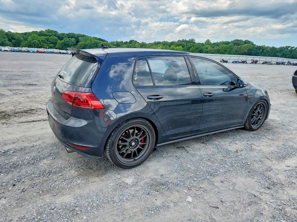 2017 Volkswagen Gti მანქანა იყიდება აუქციონზე, vin: 3VW547AU2HM057715, აუქციონის ნომერი: 55279526
