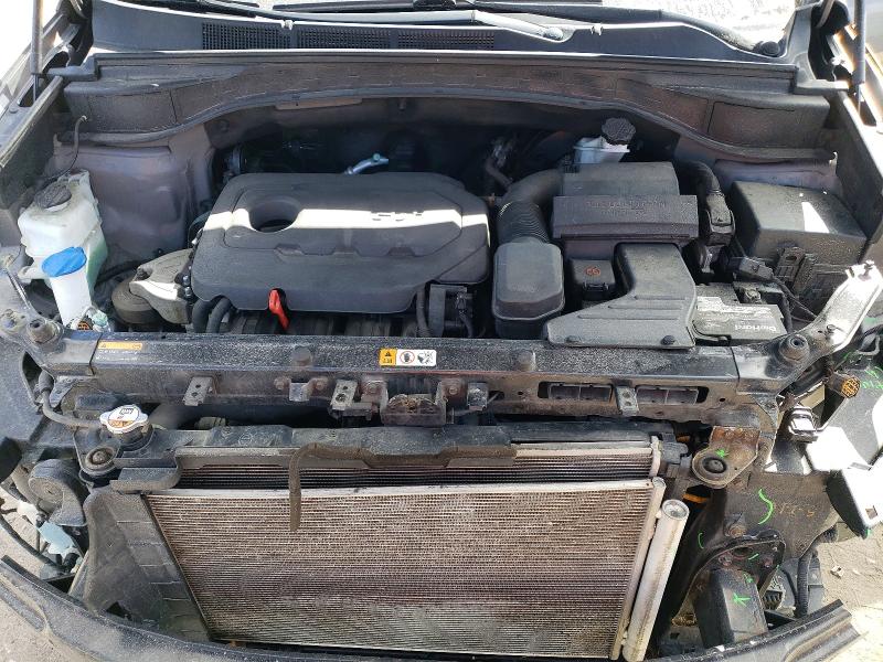 2017 Hyundai Santa Fe მანქანა იყიდება აუქციონზე, vin: 5XYZTDLB1HG384489, აუქციონის ნომერი: 52006036