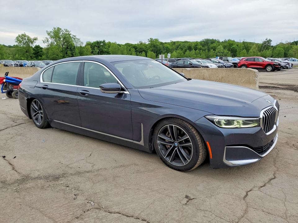 2020 Bmw 750 მანქანა იყიდება აუქციონზე, vin: WBA7U2C02LGM27795, აუქციონის ნომერი: 54516156