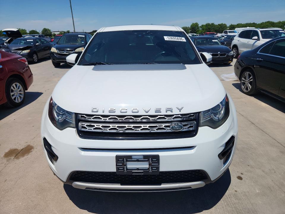 2016 Land Rover Discovery Sport მანქანა იყიდება აუქციონზე, vin: SALCR2BG1GH600328, აუქციონის ნომერი: 53695696