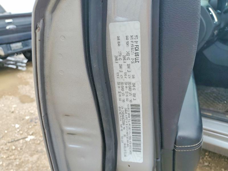 2016 Dodge Durango მანქანა იყიდება აუქციონზე, vin: 1C4RDHAG4GC353064, აუქციონის ნომერი: 55341126