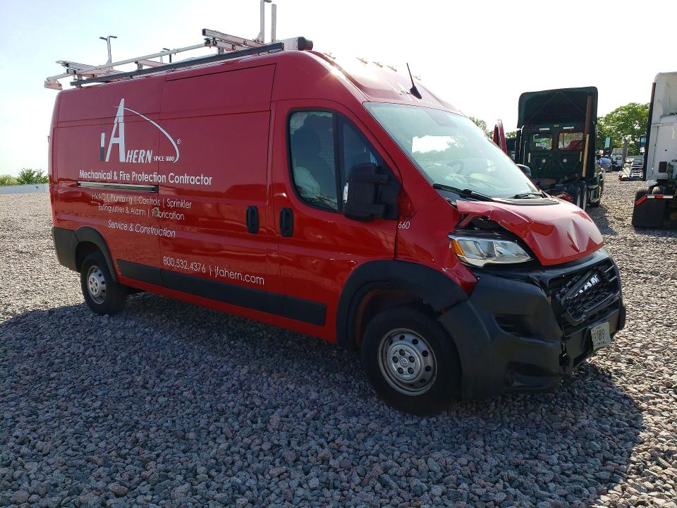 2023 Ram Promaster 3500 მანქანა იყიდება აუქციონზე, vin: 3C6MRVHG5PE599430, აუქციონის ნომერი: 54693986