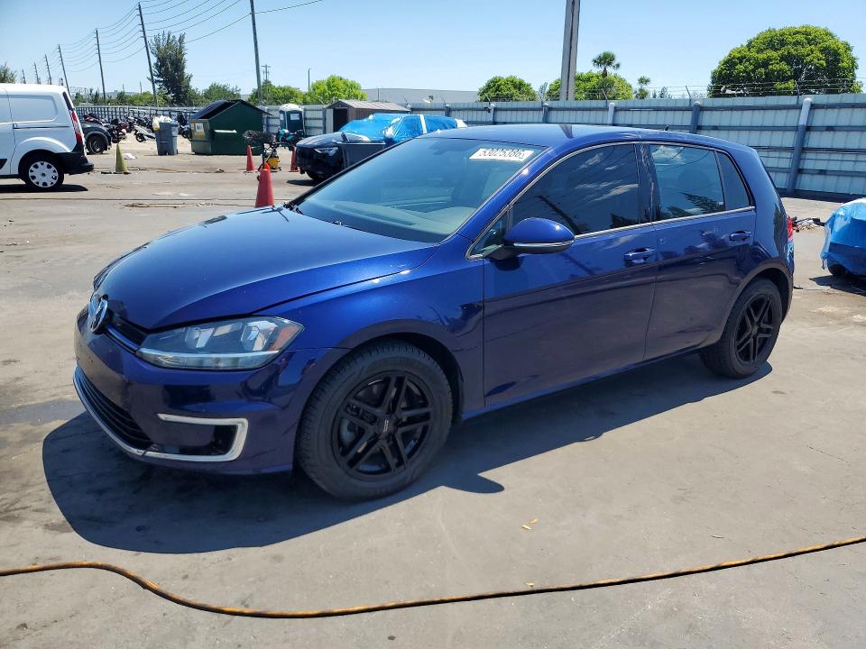 Продажа на аукционе авто 2017 Volkswagen E-golf, vin: WVWKR7AU8HW950866, номер лота: 53025386