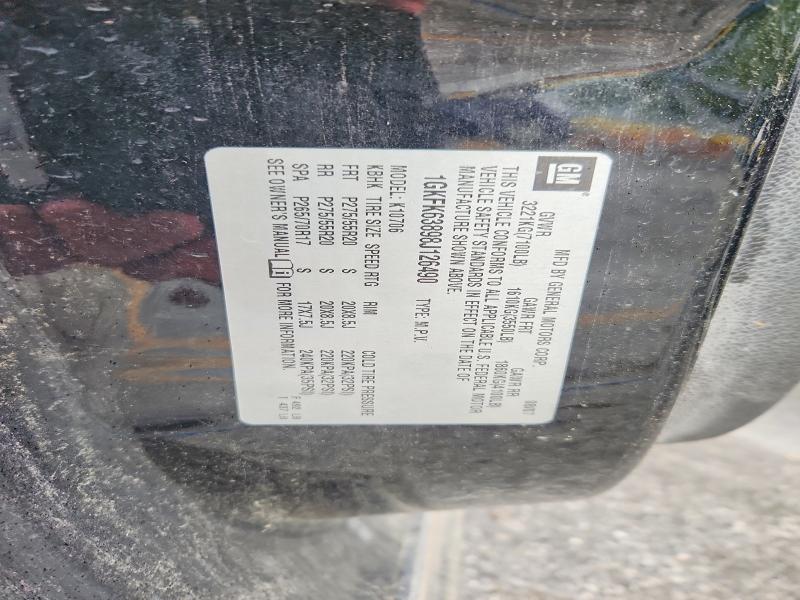 Aukcja sprzedaży 2008 Gmc Yukon, vin: 1GKFK63898J126490, numer aukcji: 52624866