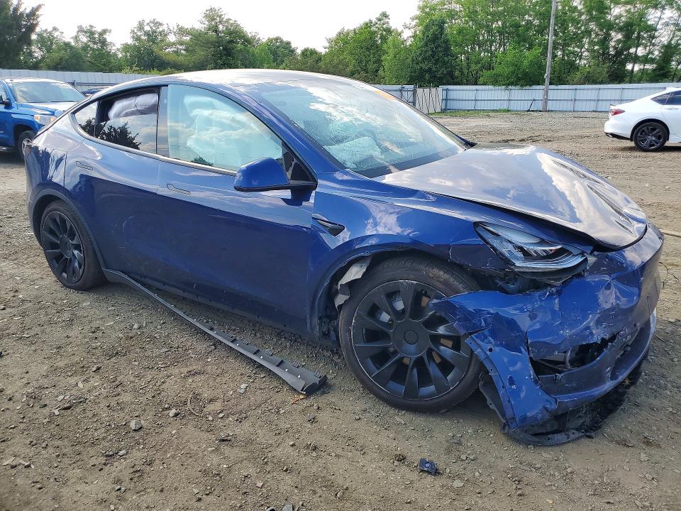 54261966 :رقم المزاد ، 5YJYGDEE2MF061593 vin ، 2021 Tesla Model Y مزاد بيع