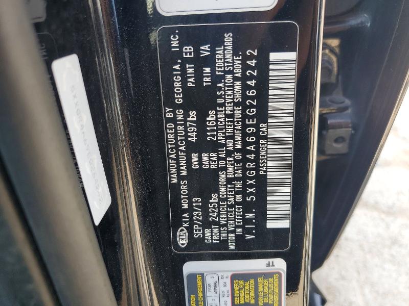 Продаж на аукціоні авто 2014 Kia Optima, vin: 5XXGR4A69EG264242, номер лоту: 53507516