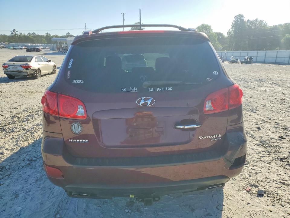 2008 Hyundai Santa Fe მანქანა იყიდება აუქციონზე, vin: 5NMSH13E48H143866, აუქციონის ნომერი: 53519176