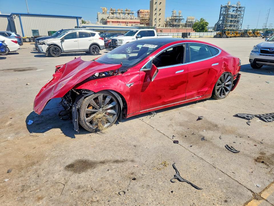 Продажа на аукционе авто 2017 Tesla Model S, vin: 5YJSA1E44HF229625, номер лота: 53417576