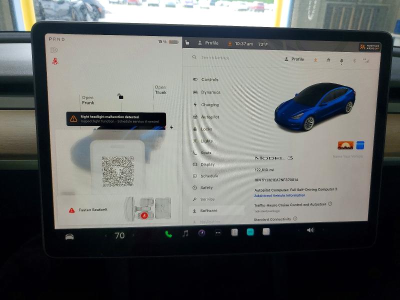 Продажа на аукционе авто 2022 Tesla Model 3, vin: 5YJ3E1EA7NF370814, номер лота: 55242226
