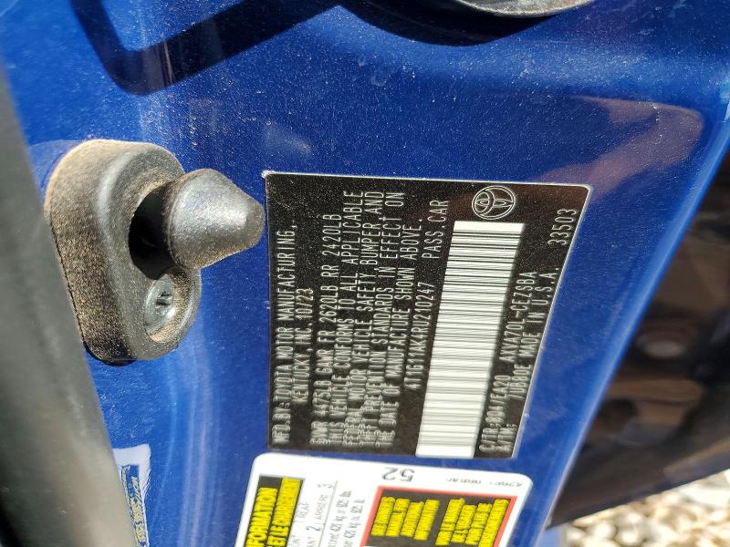 Продажа на аукционе авто 2024 Toyota Camry, vin: 4T1G11AK4RU210247, номер лота: 52823056