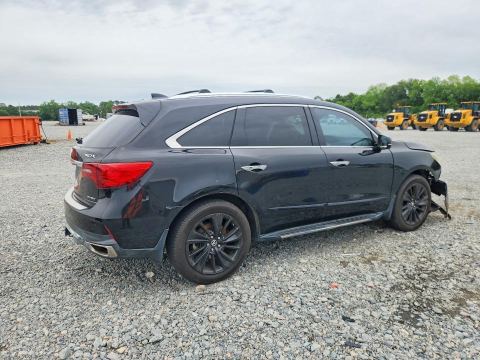2017 Acura Mdx მანქანა იყიდება აუქციონზე, vin: 5FRYD4H9XHB002206, აუქციონის ნომერი: 53038106
