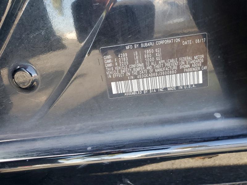 Продажа на аукционе авто 2018 Subaru Impreza, vin: 4S3GKAB68J3600880, номер лота: 54213686