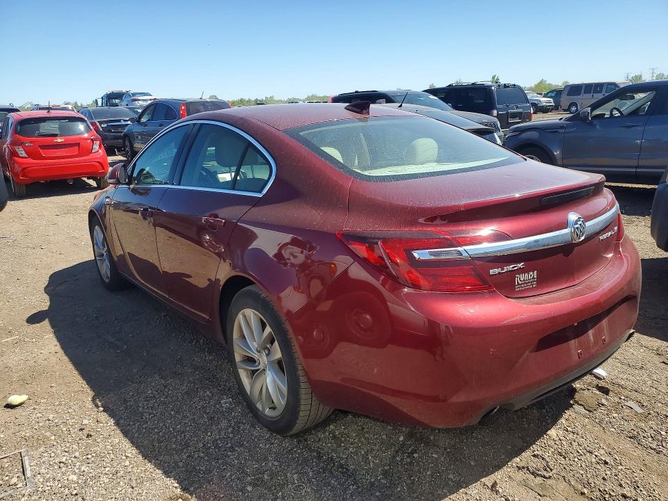 52776236 :رقم المزاد ، 2G4GK5EX8G9205699 vin ، 2016 Buick Regal مزاد بيع