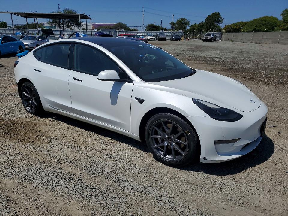 Aukcja sprzedaży 2022 Tesla Model 3, vin: 5YJ3E1EB5NF206695, numer aukcji: 54655356