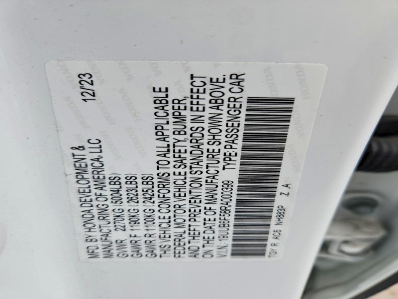 Продажа на аукционе авто 2024 Acura Tlx, vin: 19UUB6F58RA000399, номер лота: 51675486