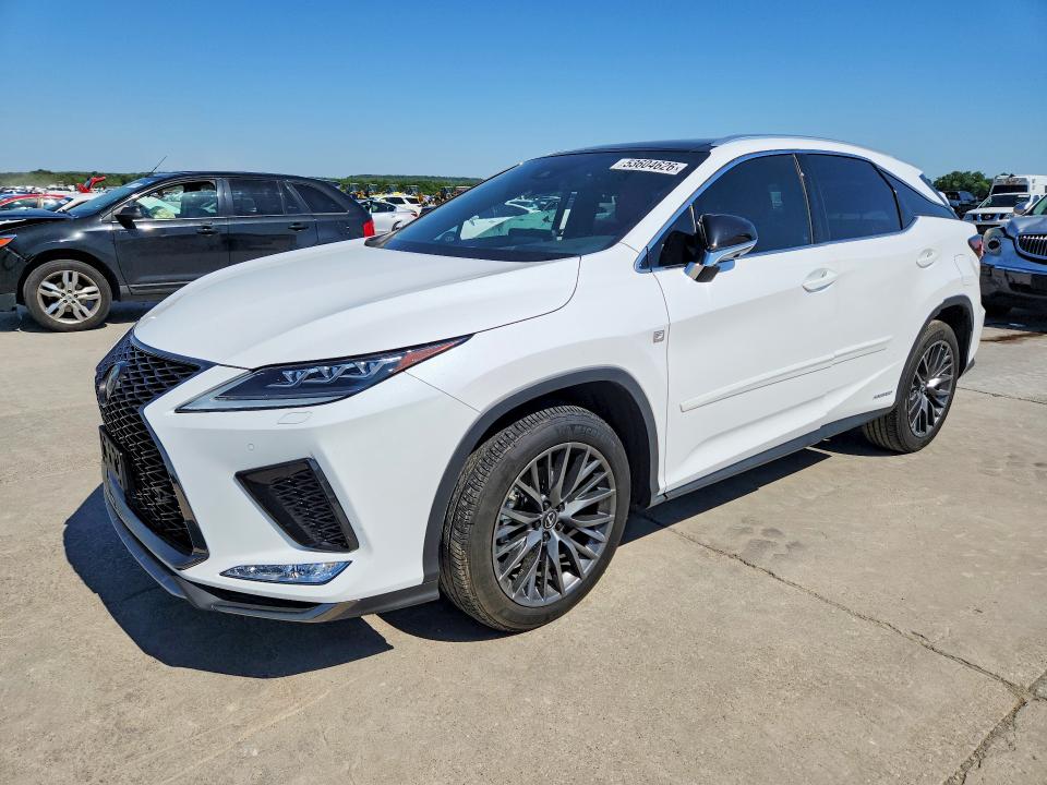 Aukcja sprzedaży 2022 Lexus Rx, vin: 2T2YGMDA2NC072271, numer aukcji: 53604626