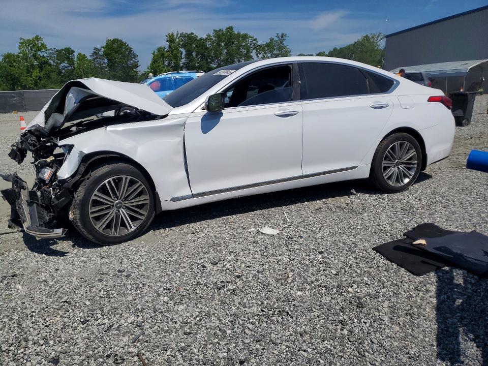 2018 Genesis G80 მანქანა იყიდება აუქციონზე, vin: KMHGN4JE4JU226470, აუქციონის ნომერი: 54207846