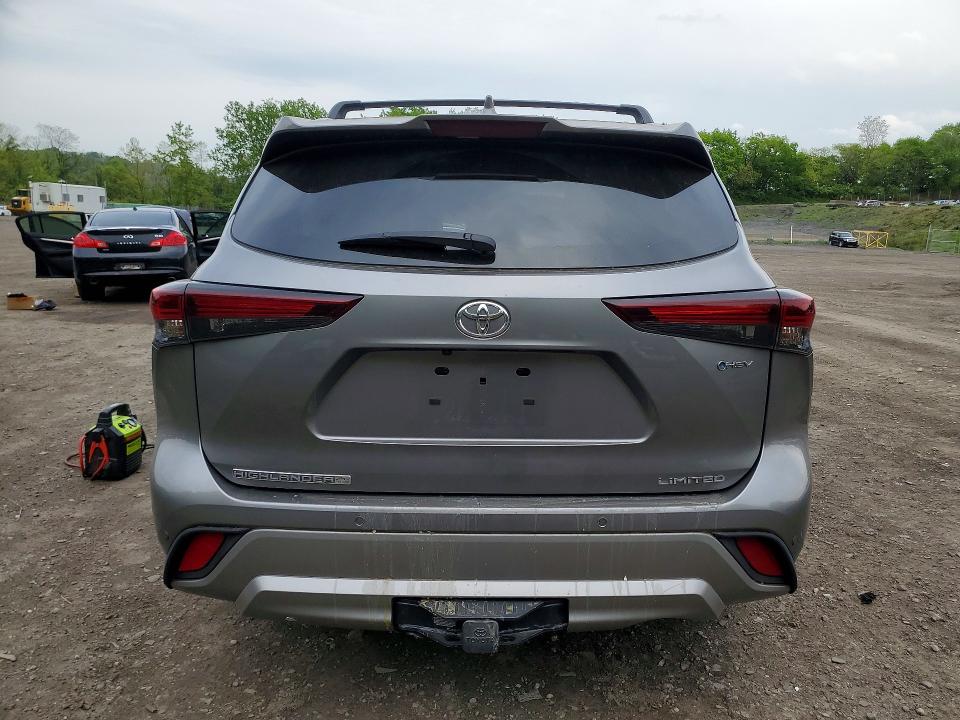 53537776 :رقم المزاد ، 5TDKBRCH5SS662035 vin ، 2025 Toyota Highlander Hybrid مزاد بيع