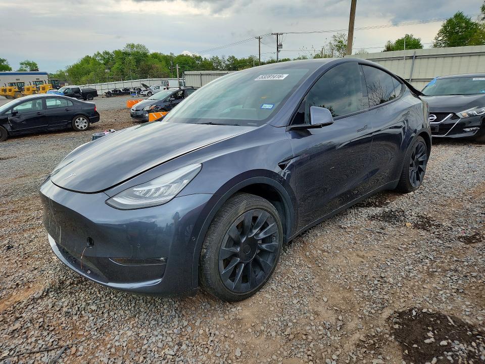 Auction sale of the 2021 Tesla Model Y, vin: 5YJYGDEE8MF241337, lot number: 53281416