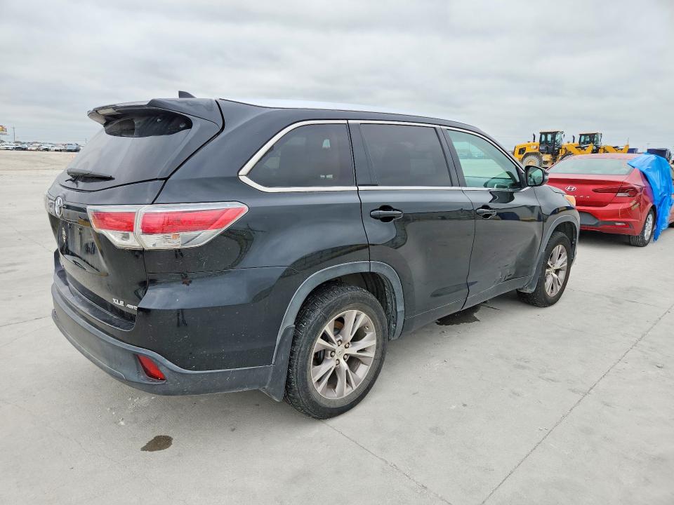 Aukcja sprzedaży 2014 Toyota Highlander, vin: 5TDJKRFHXES011351, numer aukcji: 53038236