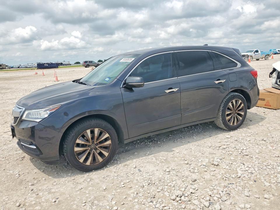 54468636 :رقم المزاد ، 5FRYD3H48EB017491 vin ، 2014 Acura Mdx مزاد بيع