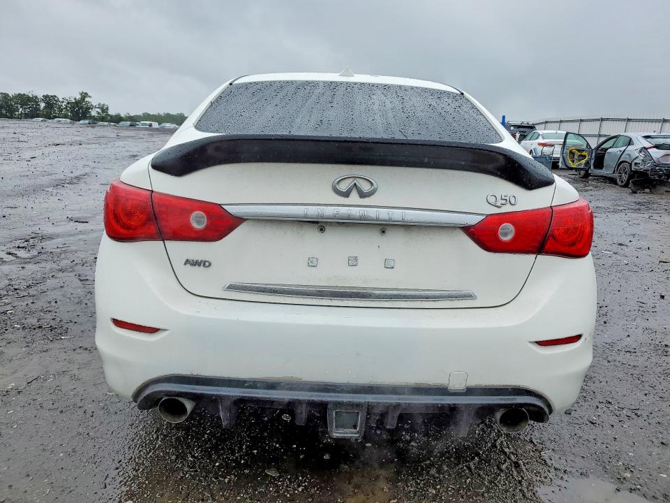 54692246 :رقم المزاد ، JN1BV7AR7FM398523 vin ، 2015 Infiniti Q50 مزاد بيع