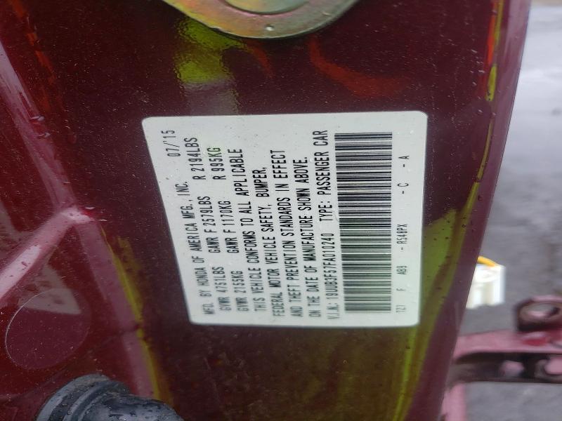 Продаж на аукціоні авто 2015 Acura Tlx, vin: 19UUB3F57FA010240, номер лоту: 52236366