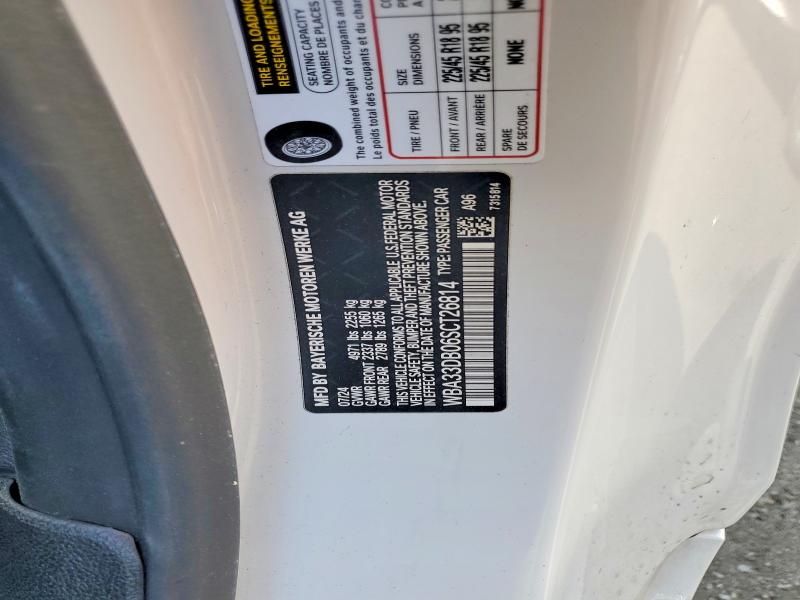Aukcja sprzedaży 2025 Bmw 430i, vin: WBA33DB06SCT26814, numer aukcji: 53196256