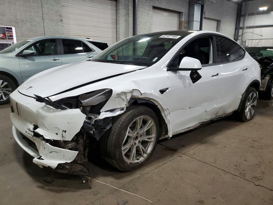 Продаж на аукціоні авто 2022 Tesla Model Y, vin: 7SAYGDEE2NF323777, номер лоту: 52187146