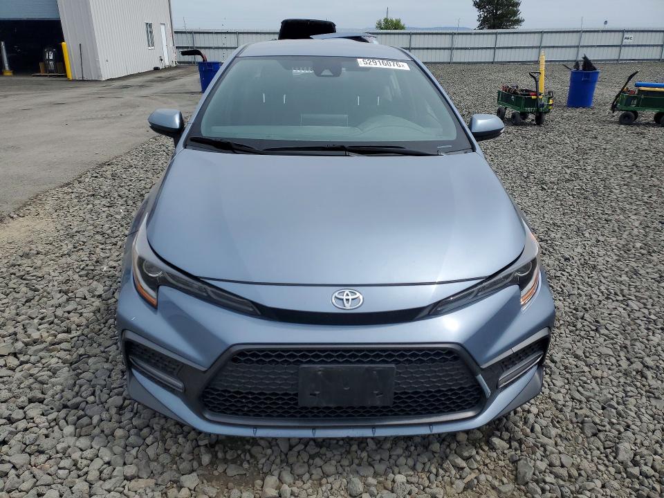 52916076 :رقم المزاد ، JTDS4MCE4MJ070922 vin ، 2021 Toyota Corolla مزاد بيع
