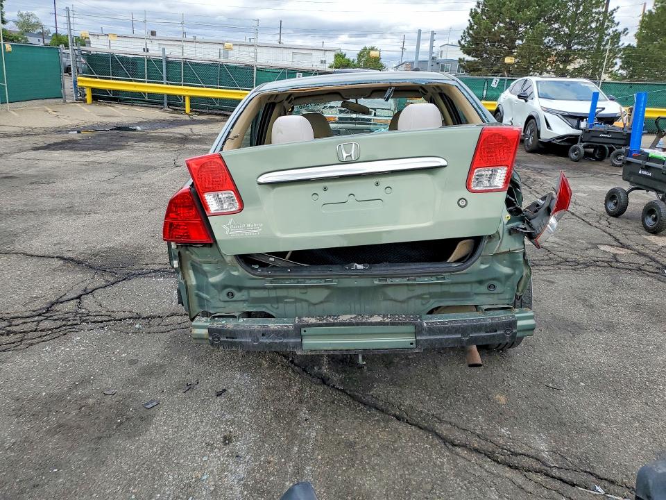 2003 Honda Civic მანქანა იყიდება აუქციონზე, vin: 2HGES16563H527714, აუქციონის ნომერი: 54527566