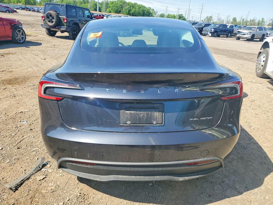 55050816 :رقم المزاد ، 5YJ3E1EB9SF964003 vin ، 2025 Tesla Model 3 مزاد بيع