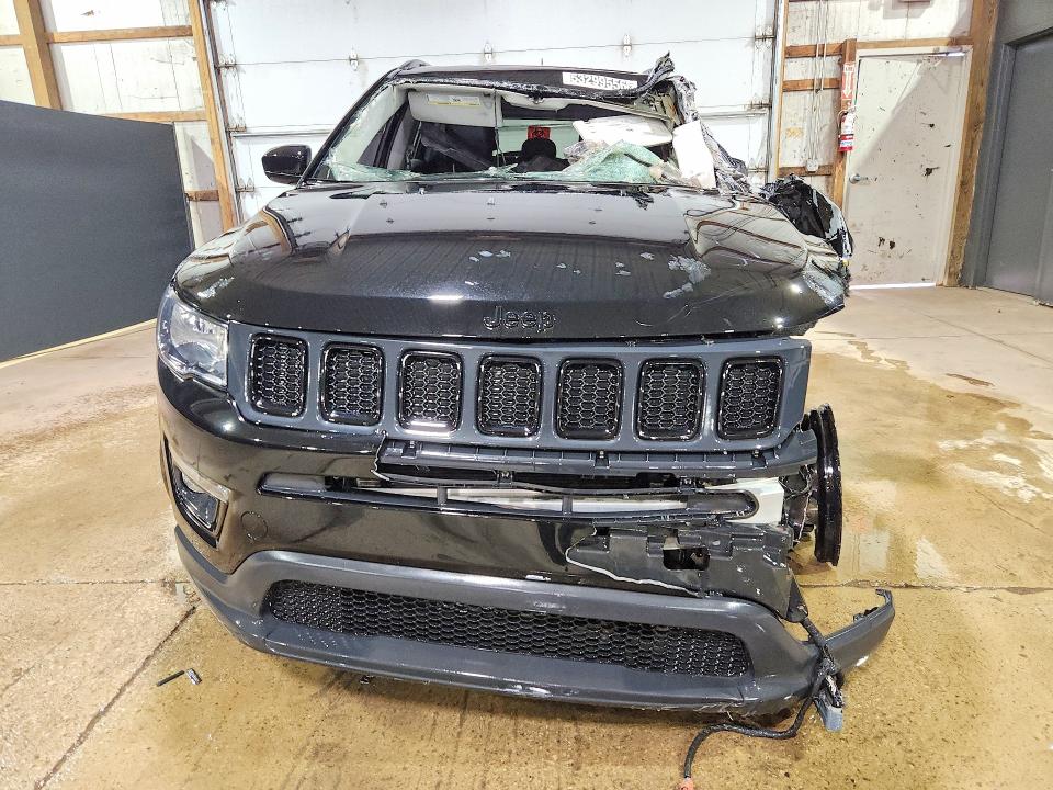53299556 :رقم المزاد ، 3C4NJDBB1MT509452 vin ، 2021 Jeep Compass مزاد بيع