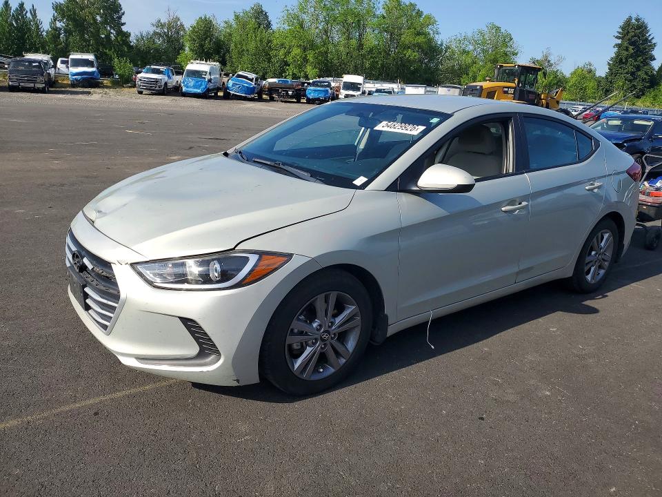 Продажа на аукционе авто 2018 Hyundai Elantra, vin: KMHD84LF5JU474405, номер лота: 54829926