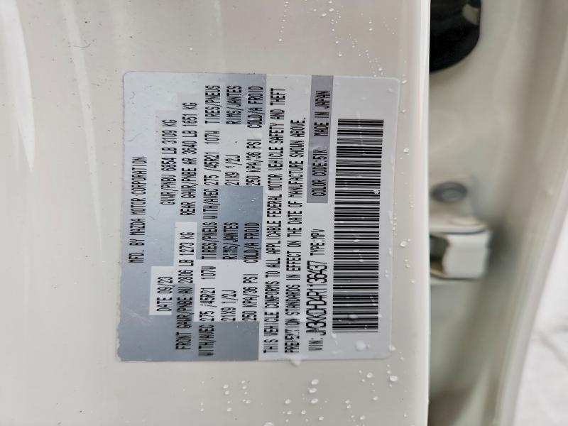 Aukcja sprzedaży 2024 Mazda Cx-90, vin: JM3KKDHD4R1136437, numer aukcji: 54323106