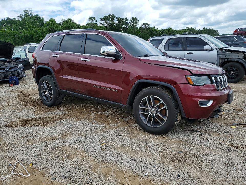 Продаж на аукціоні авто 2017 Jeep Grand Cherokee, vin: 1C4RJEBG5HC647421, номер лоту: 52910716