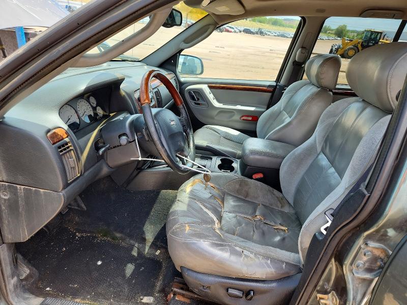 2002 Jeep Grand Cherokee მანქანა იყიდება აუქციონზე, vin: 1J8GW68J12C206709, აუქციონის ნომერი: 53650366