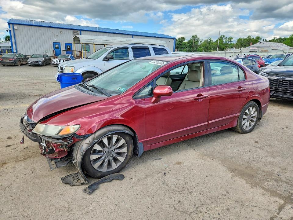Auction sale of the 2011 Honda Civic, vin: 2HGFA1F95BH536459, lot number: 54549386