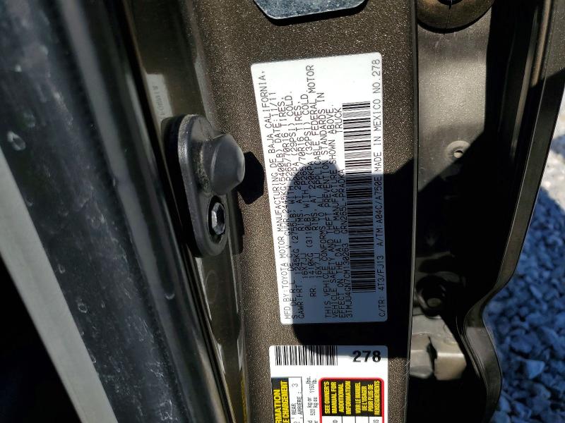 52950896 :رقم المزاد ، 3TMJU4GN7CM130263 vin ، 2012 Toyota Tacoma مزاد بيع