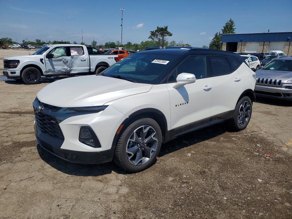 Aukcja sprzedaży 2022 Chevrolet Blazer, vin: 3GNKBKRS3NS185607, numer aukcji: 53983366