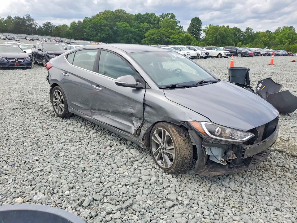 2017 Hyundai Elantra მანქანა იყიდება აუქციონზე, vin: KMHD84LF7HU070077, აუქციონის ნომერი: 55116896