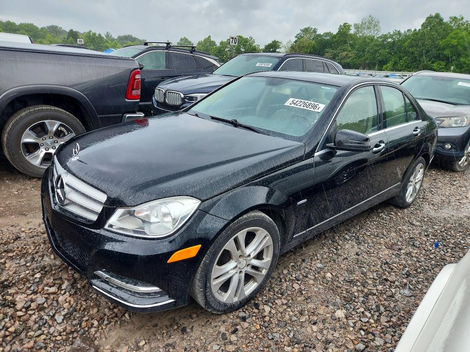 Aukcja sprzedaży 2012 Mercedes-benz C, vin: WDDGF4HB8CR236542, numer aukcji: 54226896