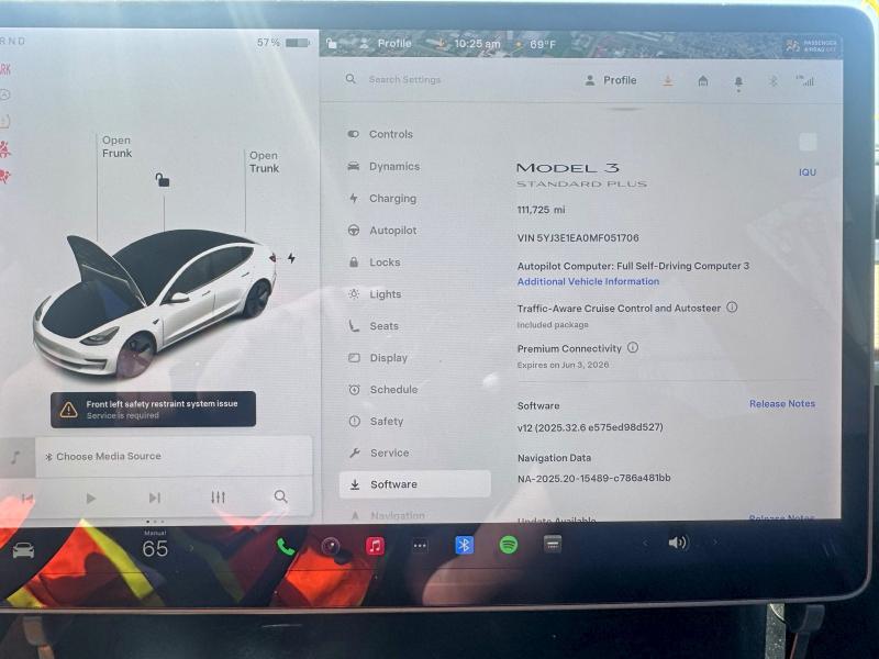 Aukcja sprzedaży 2021 Tesla Model 3, vin: 5YJ3E1EA0MF051706, numer aukcji: 79268745